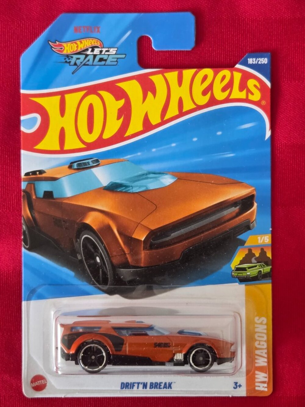 2024 HOT WHEELS, DRIFT'N BREAK, #1, MINT IN THE PACKAGE!!!